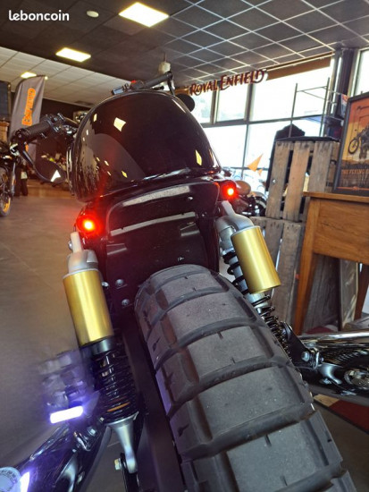 Royal Enfield Interceptor Scrambler / Chrome - SEYSSINS