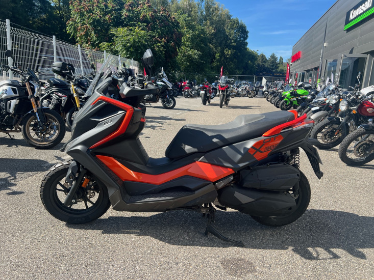 KYMCO DTX 360 ORANGE - SEYSSINS