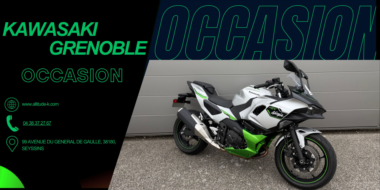 KAWASAKI NINJA 7 HYBRID ALTITUDE MOTO  SEYSSINS  KAWASAKI NINJA 7 HYBRID ALTITUDE MOTO  SEYSSINS